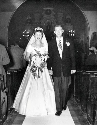 Allen and Irene wedding photo